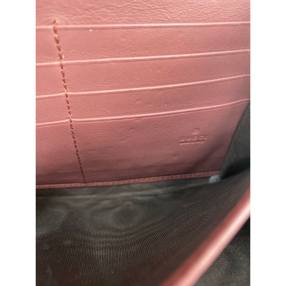 Gucci Dionysus Supreme GG Monogram Blooms Floral Wallet on Chain - Picture 9 of 11